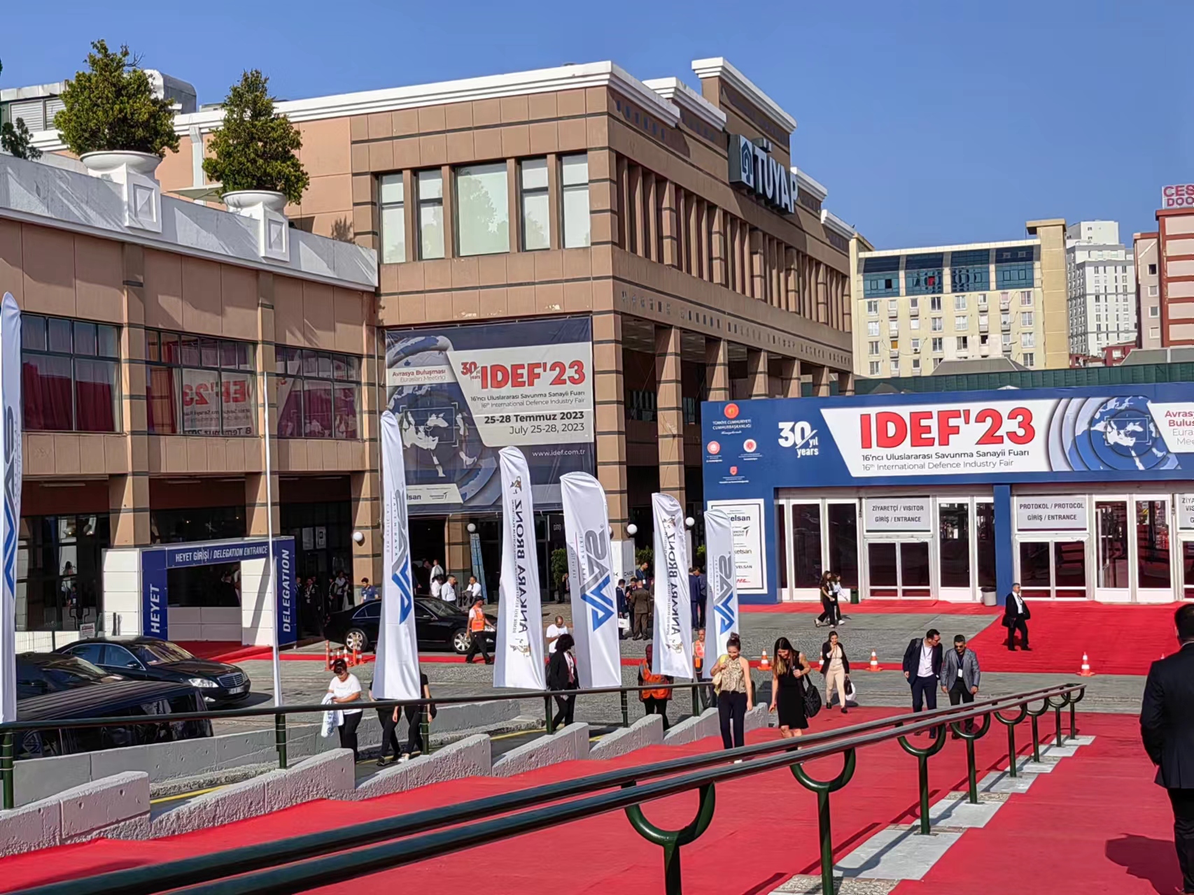 Asistir a la exposición IDEF 2023 en Estambul del 25 al 28 de julio